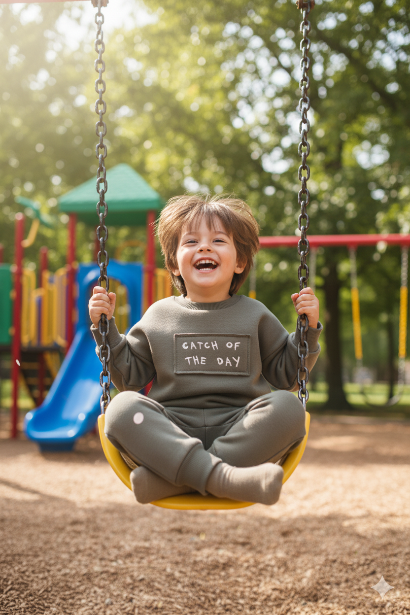 Catch Of The Day Fleeced Set