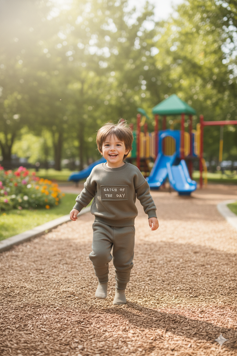 Catch Of The Day Fleeced Set