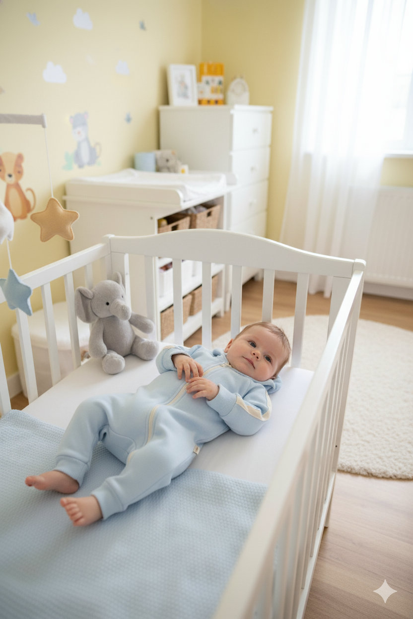 Blue Fleeced Overall