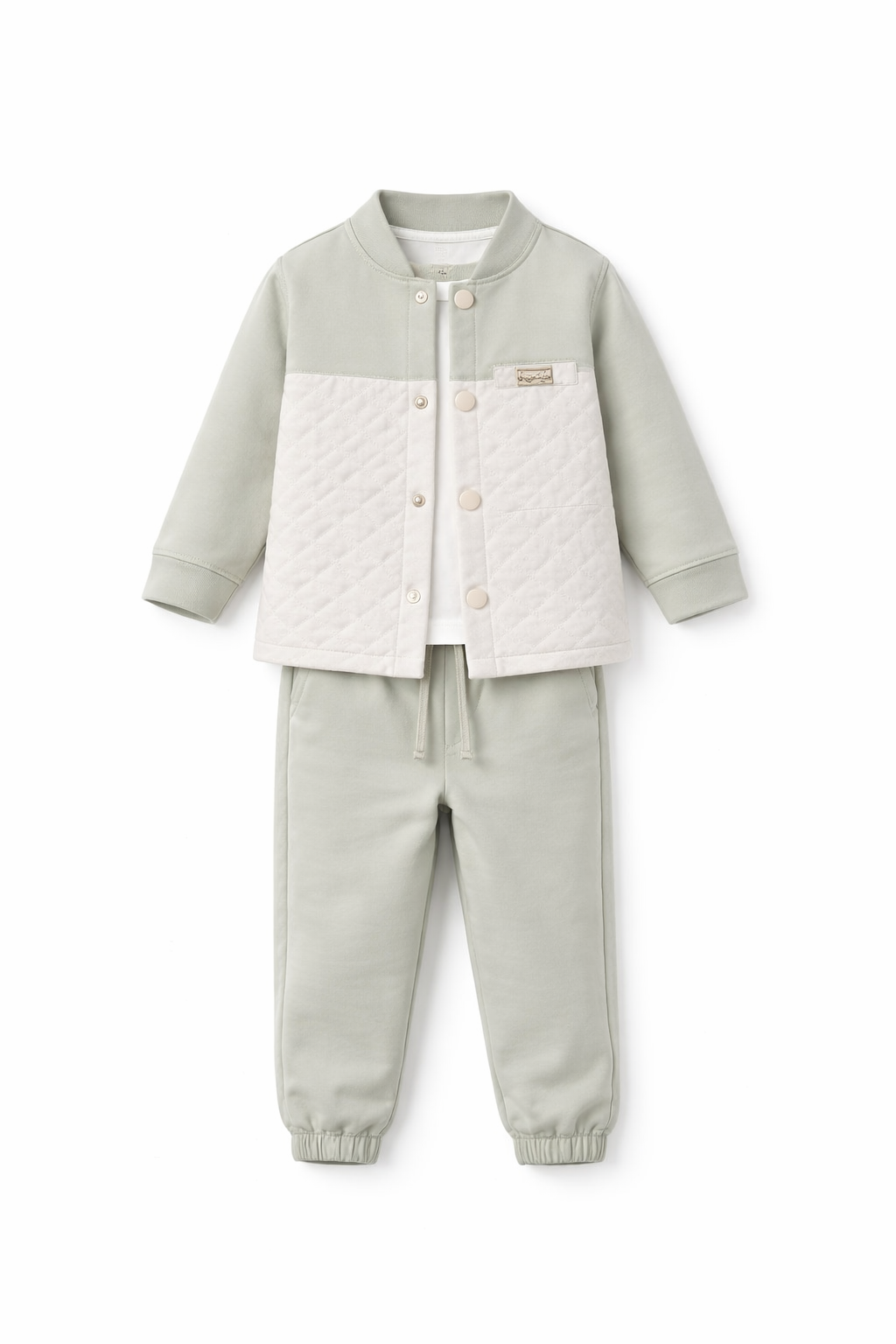 Little Gentlemen Sage Outfit