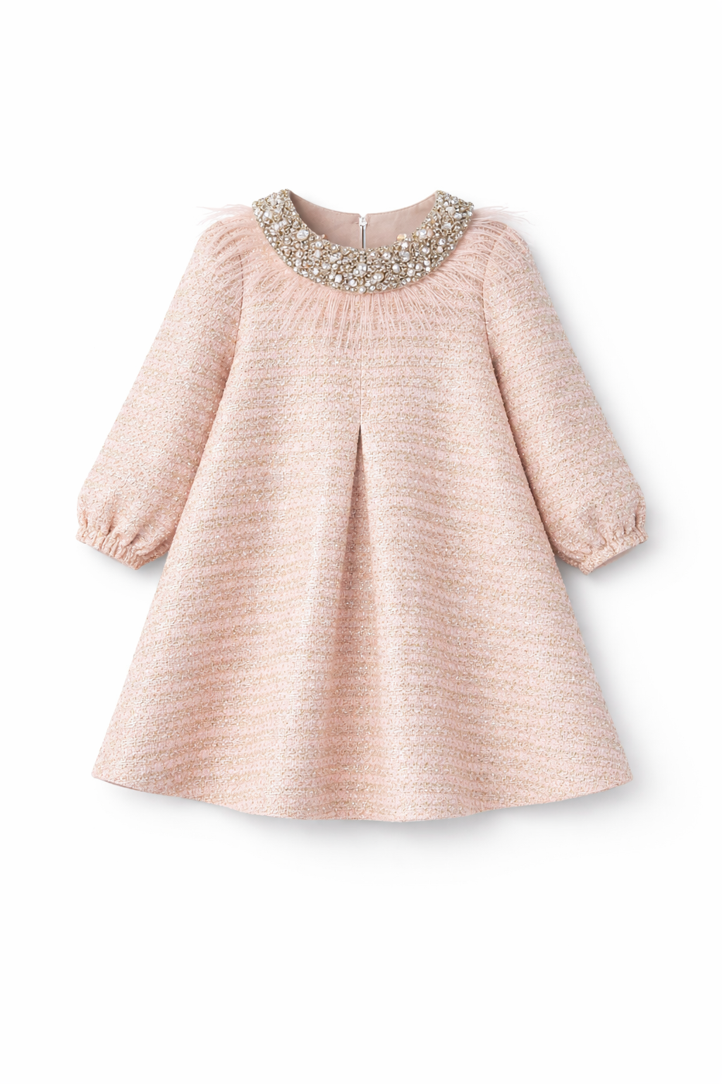 Blush Glitter Princess Dress