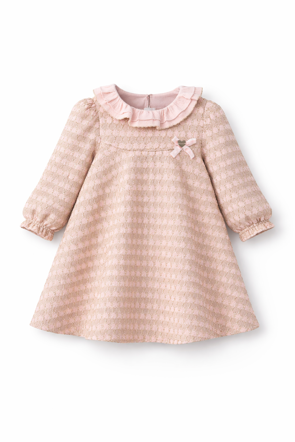 Blush Sparkle Baby Dress