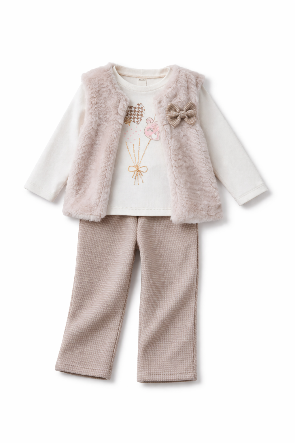 Sweet Bow Cozy Outfit