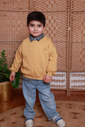 Classic Mustard Layered Kids Outfit