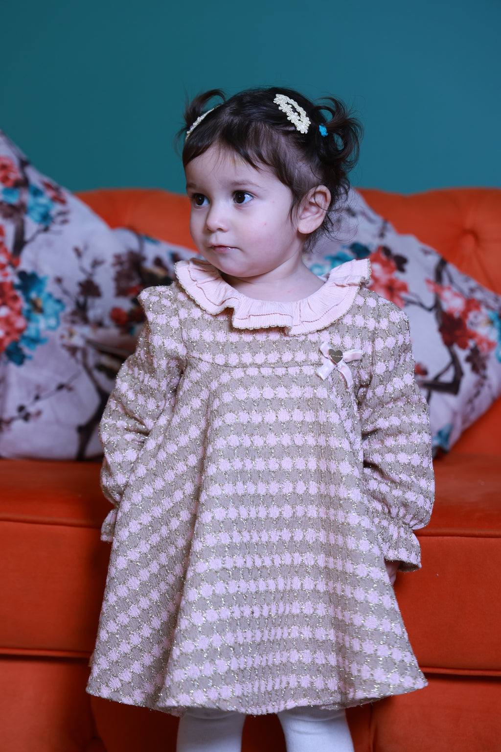 Blush Sparkle Baby Dress