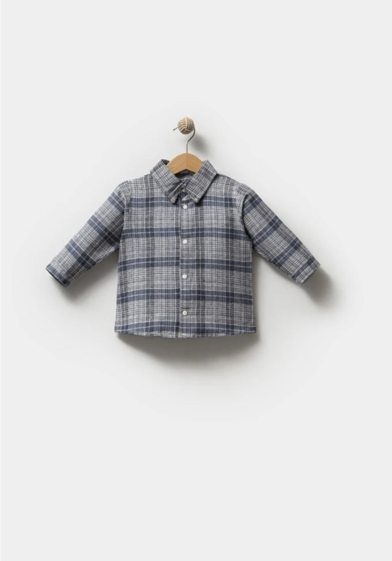 Little Gentleman Navy Sweater Set