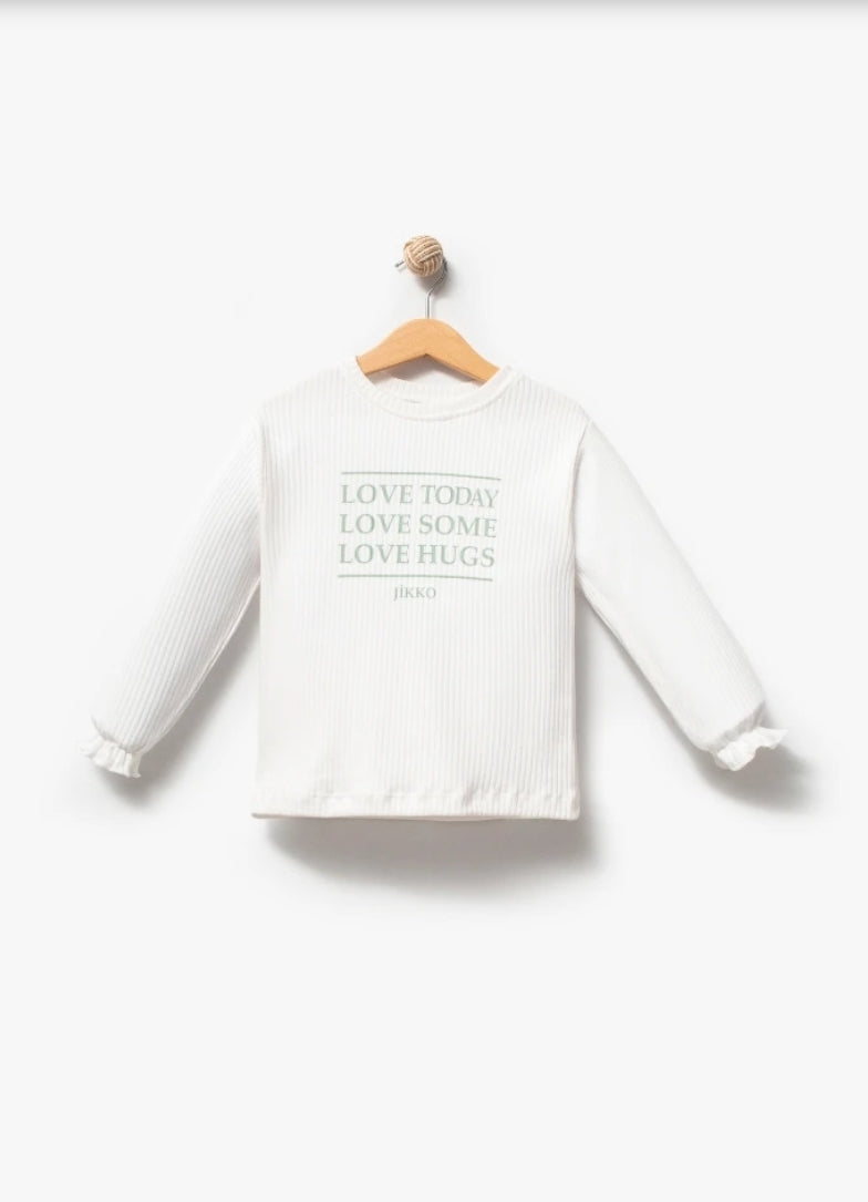 Mini Style Sage Green Girls Outfit