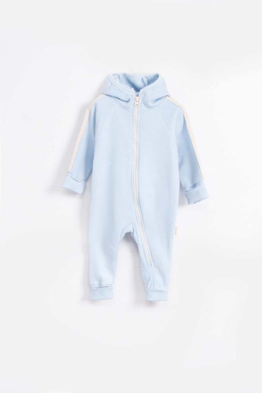 Blue Fleeced Overall