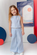 Sky Blue Two-Piece Set